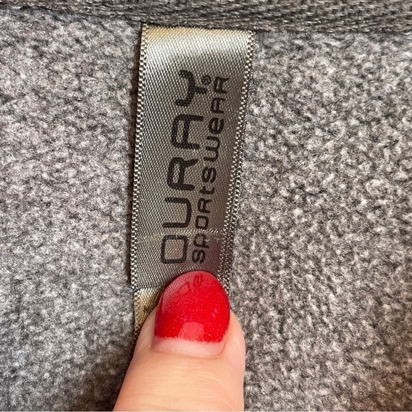 Ouray Crested Butte Colorado Grey/Pink Hoodie Kangaroo Pocket Size XL - Picture 11 of 12